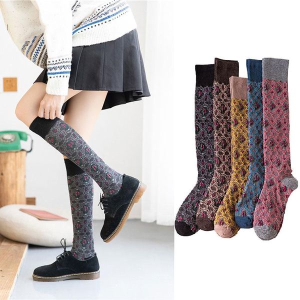 socks & hosiery harajuku style stocking mid tube floral retro breanthable cotton calf korean student girls autumn winter, Black;white
socks & hosiery harajuku style stocking mid tube floral retro breanthable cotton calf korean student girls autumn winter, Black;white
