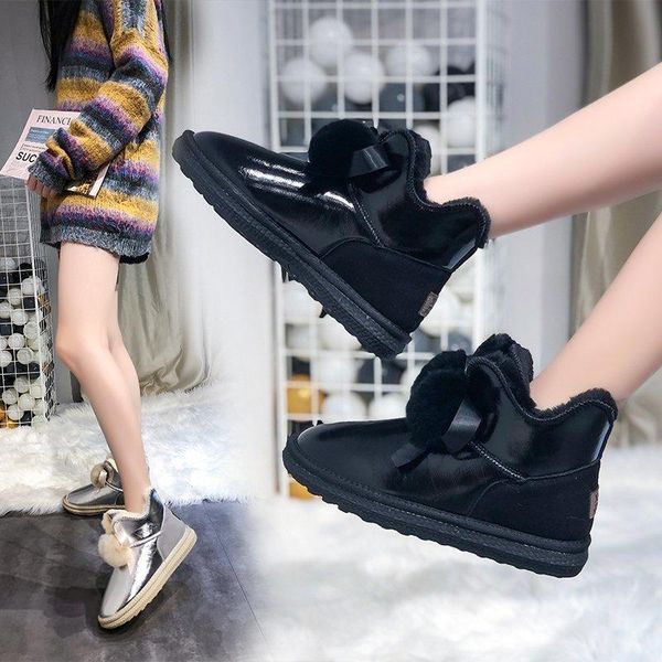 winter 2020 new snow boots women's sheepskin wool one thin thick warm middle tube plus velvet non-slip cotton boots, Black
winter 2020 new snow boots women's sheepskin wool one thin thick warm middle tube plus velvet non-slip cotton boots, Black