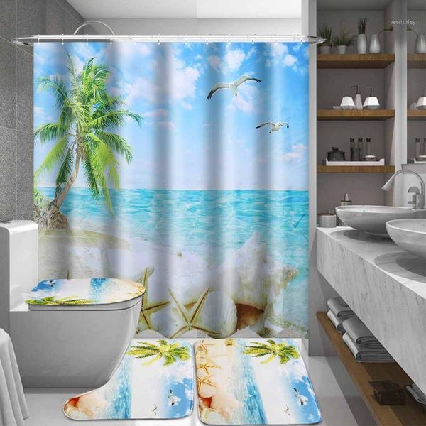 shower curtains 4 in 1 ocean beach tree bathroom non-slip mat set durable waterproof curtain rugs decoration1
shower curtains 4 in 1 ocean beach tree bathroom non-slip mat set durable waterproof curtain rugs decoration1