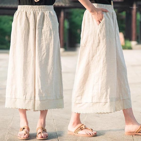 cotton and linen elastic waist trousers straight nine-point wide-leg pants were thin and versatile loose female casual pants1, Black;white
cotton and linen elastic waist trousers straight nine-point wide-leg pants were thin and versatile loose female casual pants1, Black;white