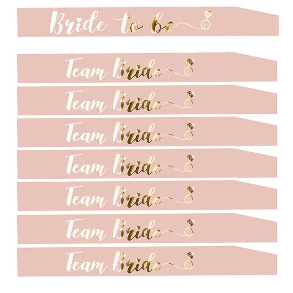 party decoration combined sale hen sash satin team bride to be bachelorette ribbon bridal shower supplies
party decoration combined sale hen sash satin team bride to be bachelorette ribbon bridal shower supplies