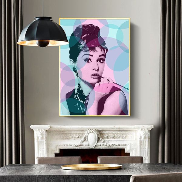 2 style canvas painting wall posters and prints audrey hepburn abstract wall art pictures for living room dining restaurant l home decor
2 style canvas painting wall posters and prints audrey hepburn abstract wall art pictures for living room dining restaurant l home decor