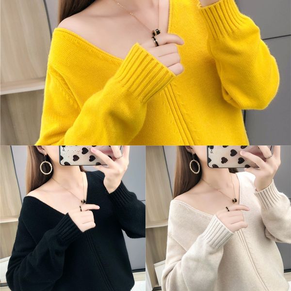 новое дно v-образным вырезом желтый короткий для женщин осень зима 2020 новое днище v-образным вырезом свитер sweateryellow короткий свитер, White;black
новое дно v-образным вырезом желтый короткий для женщин осень зима 2020 новое днище v-образным вырезом свитер sweateryellow короткий свитер, White;black