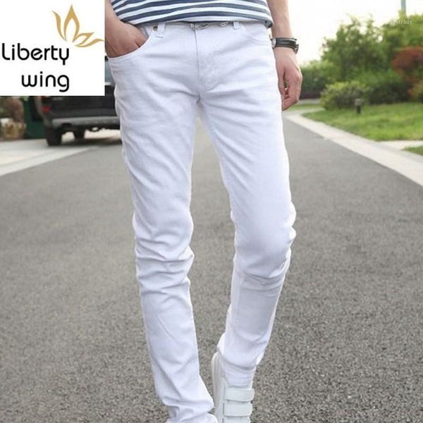 men's jeans gold button pencil motorcycle mens fashion white slim stretchy biker pants straight denim1, Blue
men's jeans gold button pencil motorcycle mens fashion white slim stretchy biker pants straight denim1, Blue