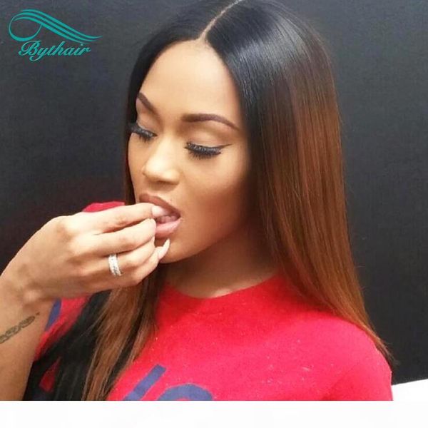 virgin brazilian silky straight #1b #30 ombre color full lace wigs pre plucked two tone color glueless human hair lace front wig, Black;brown
virgin brazilian silky straight #1b #30 ombre color full lace wigs pre plucked two tone color glueless human hair lace front wig, Black;brown