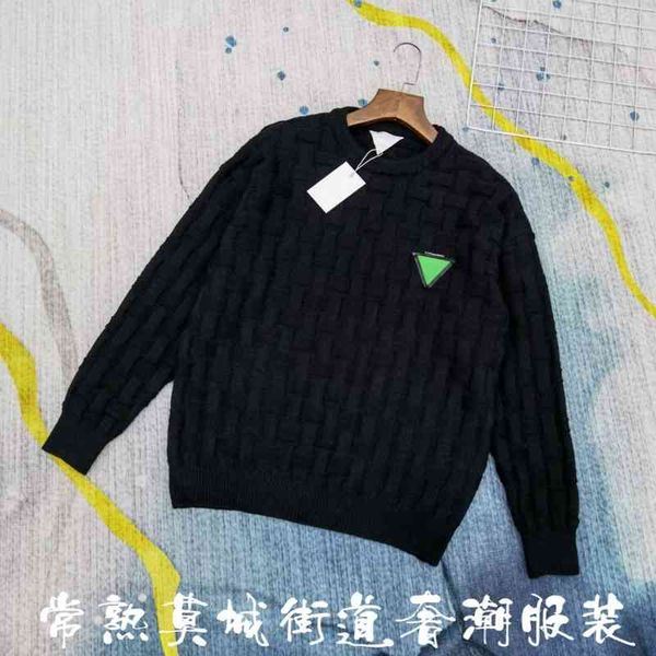 selling trending brand bv men 2021 autumn winter triangle green label knitting jacquard cashmere round neck sweater couple, Black
selling trending brand bv men 2021 autumn winter triangle green label knitting jacquard cashmere round neck sweater couple, Black