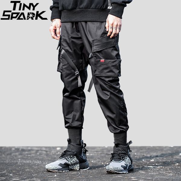 cargo pants pockets hip hop men streetwear harajuku pants joggers swag ribbon harem pants black trousers sweatpants autumn lj201007
cargo pants pockets hip hop men streetwear harajuku pants joggers swag ribbon harem pants black trousers sweatpants autumn lj201007