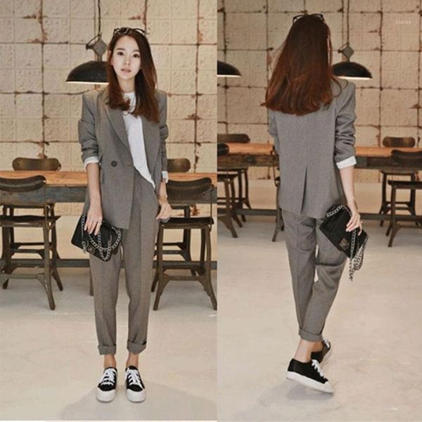 women's suits & blazers women's 2021 autumn temperament double-breasted pink large size suit jacket casual feet pants set two-piec, White;black
women's suits & blazers women's 2021 autumn temperament double-breasted pink large size suit jacket casual feet pants set two-piec, White;black