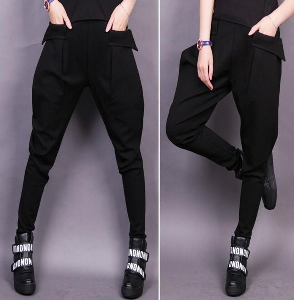 spring plus size 4xl femme pantalon harem pant solid color women spodnie damskie p252 epla, Black;white
spring plus size 4xl femme pantalon harem pant solid color women spodnie damskie p252 epla, Black;white