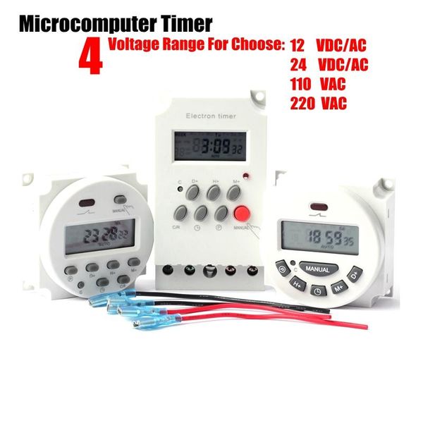 12 24 110 220v microcomputer control time switch digital lcd electronic programmable timer irrigation pump time controller
12 24 110 220v microcomputer control time switch digital lcd electronic programmable timer irrigation pump time controller