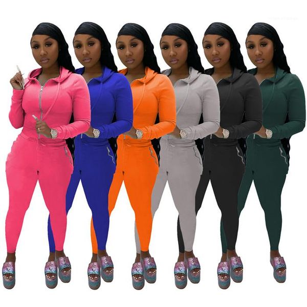 solid color hooded long sleeve coats and slim pencil pants autumn winter casual sports two piece sets for women womens elasticity tracksuits, Gray
solid color hooded long sleeve coats and slim pencil pants autumn winter casual sports two piece sets for women womens elasticity tracksuits, Gray