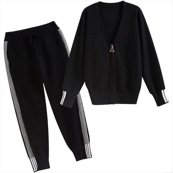 women tracksuit women clothing set casual autumn 2 piece set women zipper and pants tracksuits, Gray