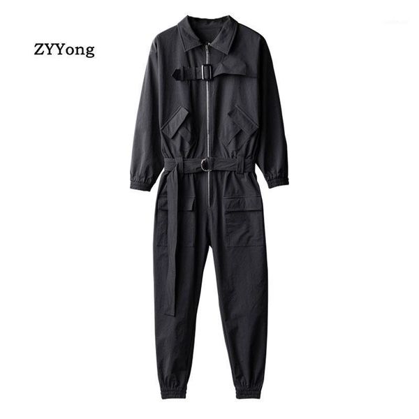 jumpsuit men woman overalls cargo pants men harlan pants long sleeve lapel beam feet hip hop streetwear freight black trousers1
jumpsuit men woman overalls cargo pants men harlan pants long sleeve lapel beam feet hip hop streetwear freight black trousers1