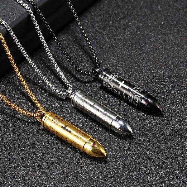 2020loveo trend jewelry titanium steel bottle pendant stainless steel bible necklace discount big promotion, Silver
2020loveo trend jewelry titanium steel bottle pendant stainless steel bible necklace discount big promotion, Silver
