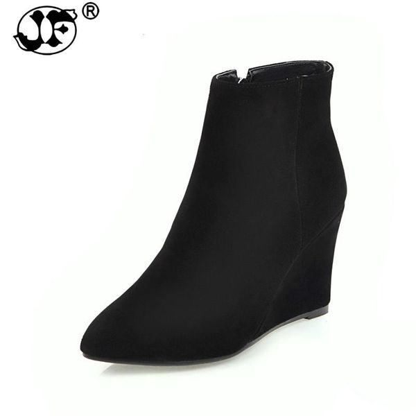 boots large size 33-43 wedge high heels ankle shoes woman fashion party women short nhn90, Black
boots large size 33-43 wedge high heels ankle shoes woman fashion party women short nhn90, Black