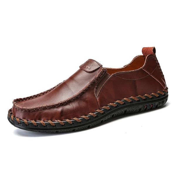hand sewing men casual shoes trend leisure genuine leather mens loafers shoes driving male soft footwear men flat big size 38-45, Black
hand sewing men casual shoes trend leisure genuine leather mens loafers shoes driving male soft footwear men flat big size 38-45, Black