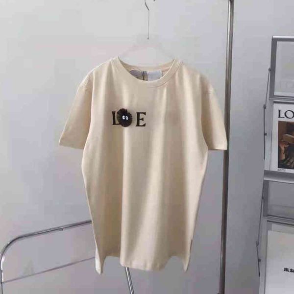2022 factory wholesale new loe spring chinchilla co series briquette dust elf t-shirt short sleeve top, White
2022 factory wholesale new loe spring chinchilla co series briquette dust elf t-shirt short sleeve top, White