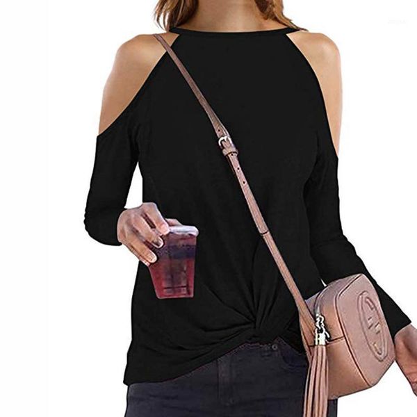 womens halter neck blouse winter autumn fashion cold shoulder casual tunic long sleeve twist knot blusas mulher elegantes1, White
womens halter neck blouse winter autumn fashion cold shoulder casual tunic long sleeve twist knot blusas mulher elegantes1, White
