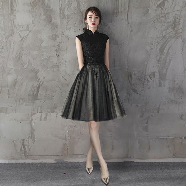 robe de soiree 2021 v-neck beaded long lace appliques female chinese style slim vestido de festa party dress evening dress, Black;red
robe de soiree 2021 v-neck beaded long lace appliques female chinese style slim vestido de festa party dress evening dress, Black;red