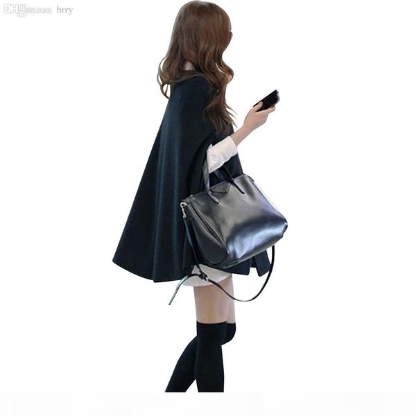 wholesale-manteau femme 2015 winter casual cape black batwing poncho lady warm cloak trench coat for women cardigan loose outwear blusas, Tan;black
wholesale-manteau femme 2015 winter casual cape black batwing poncho lady warm cloak trench coat for women cardigan loose outwear blusas, Tan;black