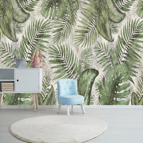 custom p mural retro tropical green leaves living room dining room bedroom tv background wall painting wallpaper for walls
custom p mural retro tropical green leaves living room dining room bedroom tv background wall painting wallpaper for walls