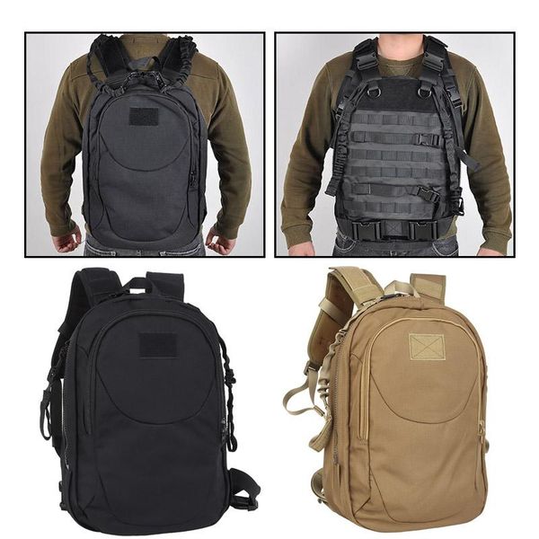 hunting jackets outdoor sports bag gear molle vest carrier combat assault hiking rucksack knapsack tactical backpack, Camo;black
hunting jackets outdoor sports bag gear molle vest carrier combat assault hiking rucksack knapsack tactical backpack, Camo;black