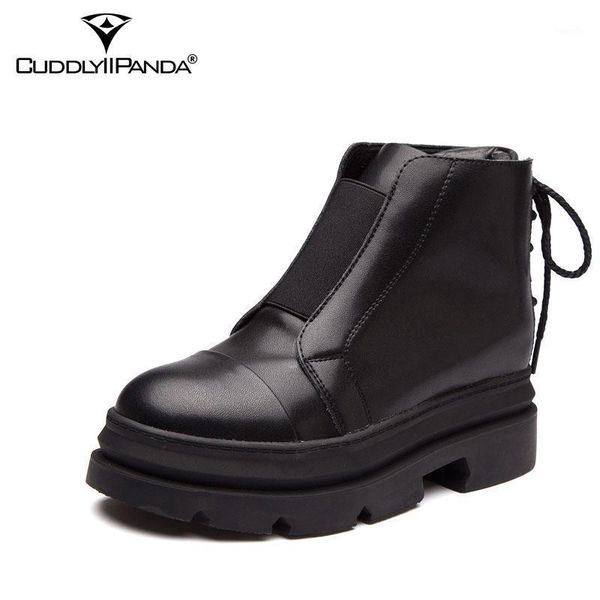 boots cuddlyiipanda women fashion ankle genuine leather autumn winter short height increasing botas mujer1, Black
boots cuddlyiipanda women fashion ankle genuine leather autumn winter short height increasing botas mujer1, Black