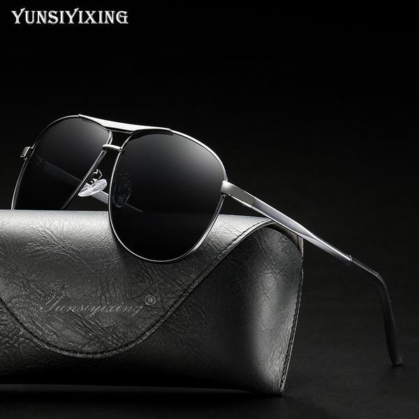 yunsiyixing polarized sunglasses men vintage pilot metal glasses driver anti-reflective fishing sun glasses gafas de sol 6056, White;black
yunsiyixing polarized sunglasses men vintage pilot metal glasses driver anti-reflective fishing sun glasses gafas de sol 6056, White;black