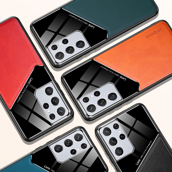 s21+ case hard pc plexiglass leather texture phone covers for samsung galaxys21 galaxy s21 s 21 plus ultra silicone frame coque
s21+ case hard pc plexiglass leather texture phone covers for samsung galaxys21 galaxy s21 s 21 plus ultra silicone frame coque