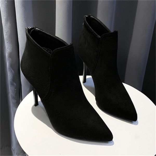 fashion 2021 new 8/10cm high heels pointed toe tornozelo boat black camuroy boots leather leathers zip bombs ssz3
fashion 2021 new 8/10cm high heels pointed toe tornozelo boat black camuroy boots leather leathers zip bombs ssz3