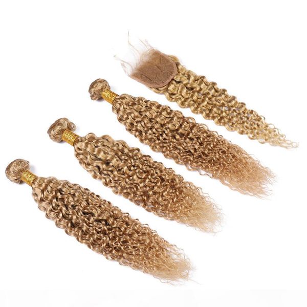 kinky curly honey blonde human hair lace closure 4x4 with bundles #27 light brown malaysian curly human hair weaves 3bundles with closure, Black
kinky curly honey blonde human hair lace closure 4x4 with bundles #27 light brown malaysian curly human hair weaves 3bundles with closure, Black