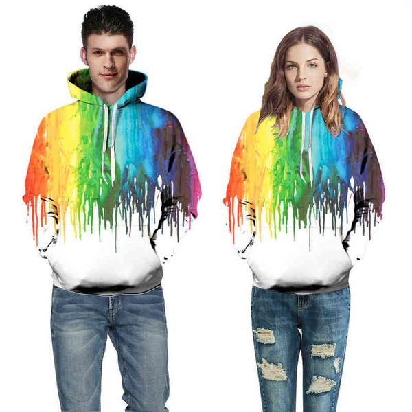 men's nnd women's sweatshirts paint digital printing baseball suit hooded sweater large couple coat brand, Black
men's nnd women's sweatshirts paint digital printing baseball suit hooded sweater large couple coat brand, Black