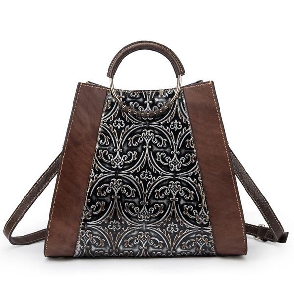 women embossed bucket bags female handbag multi-purpose vintage cowhide genuine leather messenger shoulder tote bag
women embossed bucket bags female handbag multi-purpose vintage cowhide genuine leather messenger shoulder tote bag