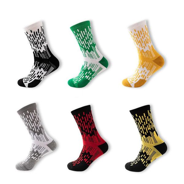 Professional Super Star Basketball Socks Elite Thick Sports Socks Non-slip Durable Skateboard Towel Bottom Stocking