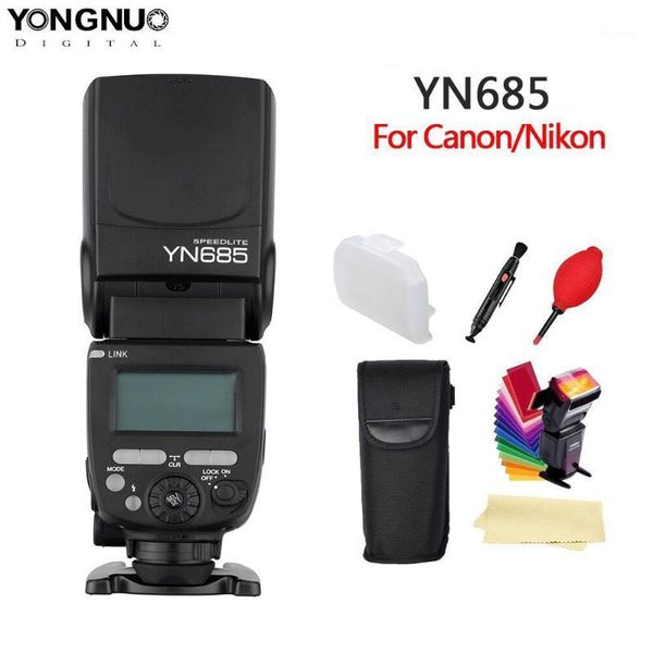 yongnuo yn685 n/c flash hss 2.4g gn60 wireless master/slave speedlitel speedlight for camera1
yongnuo yn685 n/c flash hss 2.4g gn60 wireless master/slave speedlitel speedlight for camera1