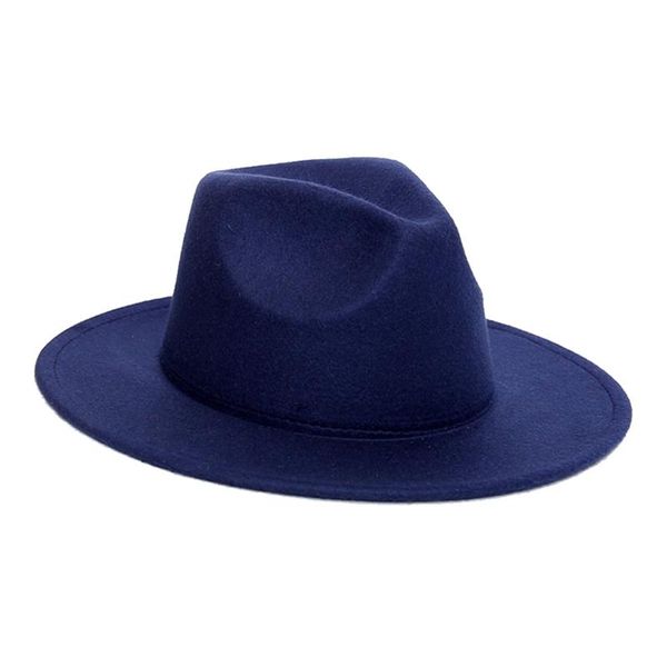 2020 autumn winter womens felt hat fedoras big brim hats for women british style vintage hats lady flat brim fedoras, Blue;gray
2020 autumn winter womens felt hat fedoras big brim hats for women british style vintage hats lady flat brim fedoras, Blue;gray