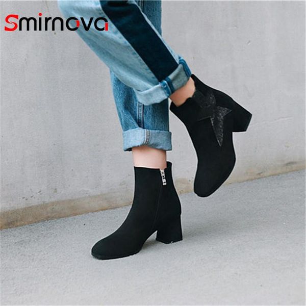 boots smirnova arrive 2021 simple square toe ankle black ladies high heels flock big size 33-43 zipper woman
boots smirnova arrive 2021 simple square toe ankle black ladies high heels flock big size 33-43 zipper woman