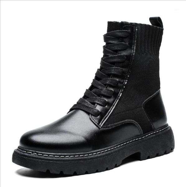 boots high-outdoor motorcycle fashion thick-soled men's shoes casual ins sports keep warm sneakers1, Black
boots high-outdoor motorcycle fashion thick-soled men's shoes casual ins sports keep warm sneakers1, Black