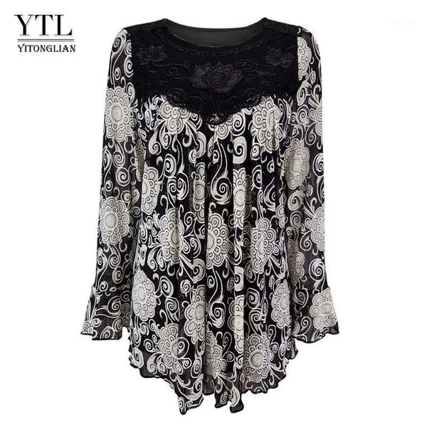 ytl womens plus size elegant mature floral loose tunic shirt sleeve oversize blouse holiday summer shirt 6xl 7xl 8xl h0361, White
ytl womens plus size elegant mature floral loose tunic shirt sleeve oversize blouse holiday summer shirt 6xl 7xl 8xl h0361, White