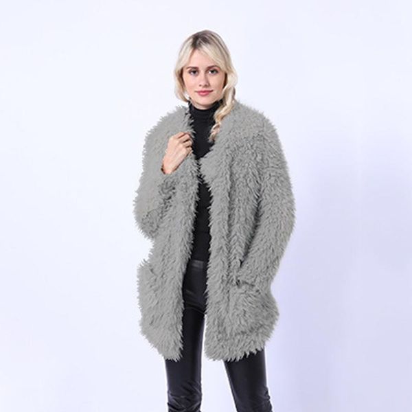 new loose artificial fur women overcoat thicken coat european style winter warm wadded jacket outerwear blouse casaco feminine1, Black;brown
new loose artificial fur women overcoat thicken coat european style winter warm wadded jacket outerwear blouse casaco feminine1, Black;brown