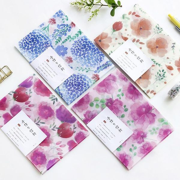 3 envelopes/pack various beautiful flower parchment paper envelope for gift korean stationery1
3 envelopes/pack various beautiful flower parchment paper envelope for gift korean stationery1