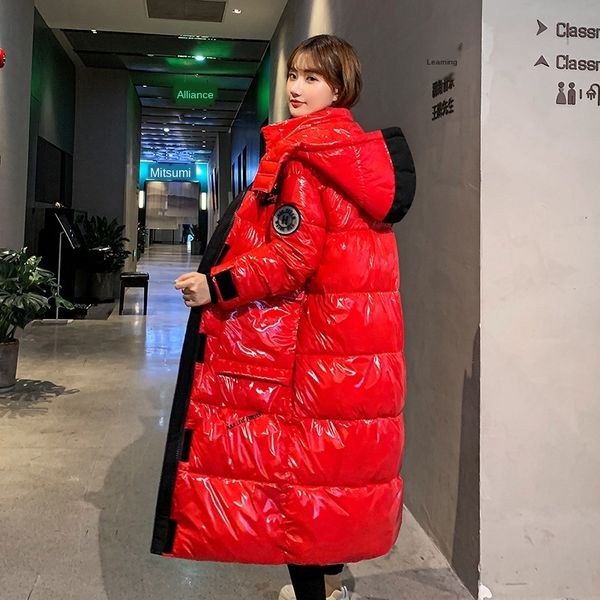 glad women winter pu veste knee-hook surface manteau jas cold-proof femme waterproof size warm hiver plus long parka hbshq, Black
glad women winter pu veste knee-hook surface manteau jas cold-proof femme waterproof size warm hiver plus long parka hbshq, Black