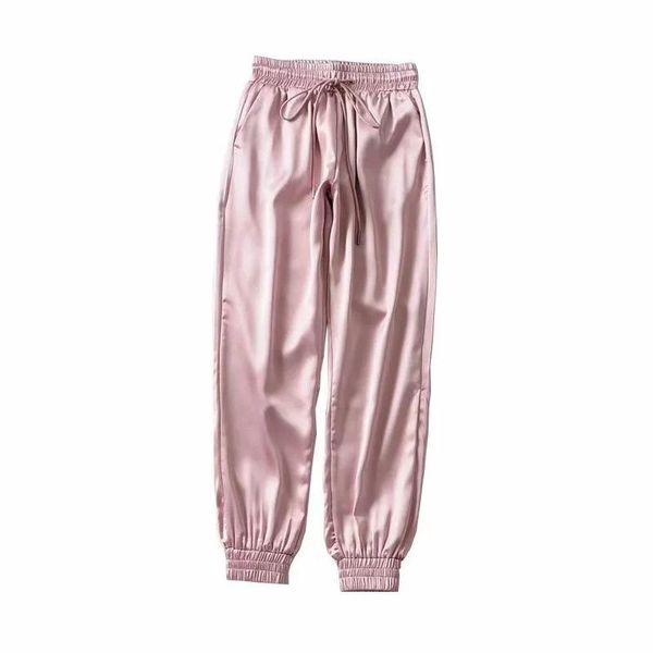 women's pants & capris summer satin cargo women europe loose casual sport joggers streetwear, Black;white
women's pants & capris summer satin cargo women europe loose casual sport joggers streetwear, Black;white