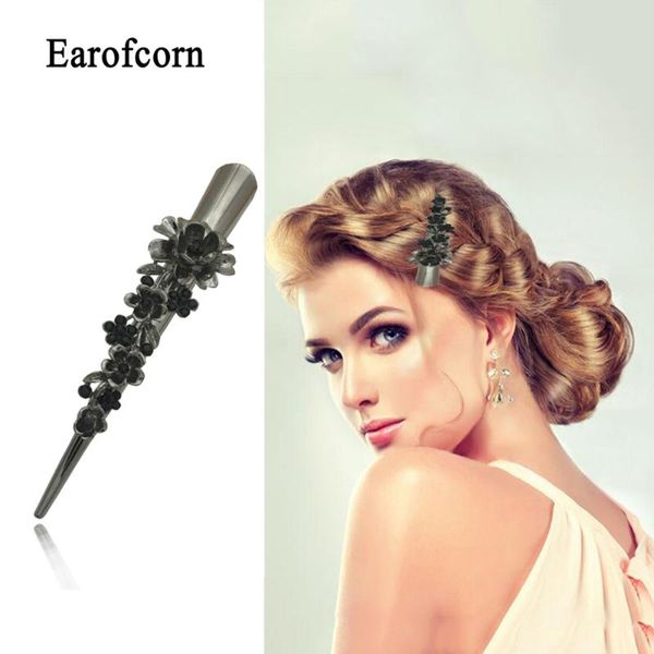 earofcforn retro gun ash color flowers headwear rhinestone leaves barrettes elegant women hair jewelry accessories, Golden;silver
earofcforn retro gun ash color flowers headwear rhinestone leaves barrettes elegant women hair jewelry accessories, Golden;silver