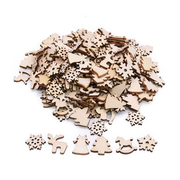 100pcs mini snowflake hanging pendants christmas tree wooden ornaments party home decor
100pcs mini snowflake hanging pendants christmas tree wooden ornaments party home decor