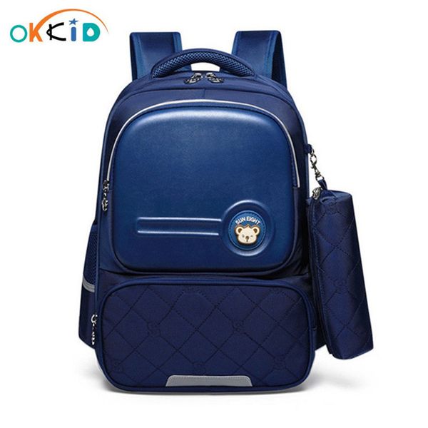 okkid children school bags for boys pen pencil bag set kids waterproof book bag orthopedic backpack for school gifts for boys t200709
okkid children school bags for boys pen pencil bag set kids waterproof book bag orthopedic backpack for school gifts for boys t200709