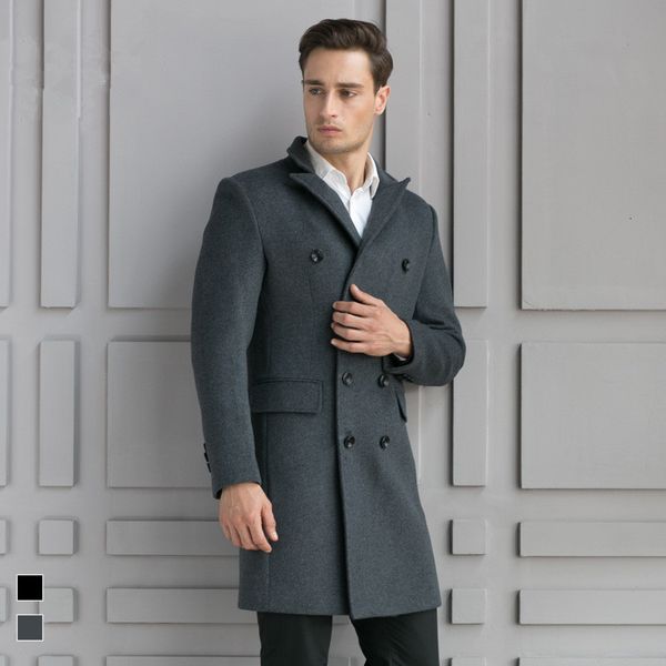 2021 high-quality winter coat fashion slim fit men wool warm men's style long business jacket jtm0, Black
2021 high-quality winter coat fashion slim fit men wool warm men's style long business jacket jtm0, Black