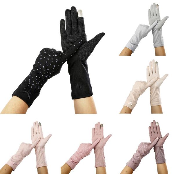 five fingers gloves women driving lace fingerless summer spring stretch sunscreen anti-uv anti-slip glove breathable mittens, Blue;gray
five fingers gloves women driving lace fingerless summer spring stretch sunscreen anti-uv anti-slip glove breathable mittens, Blue;gray