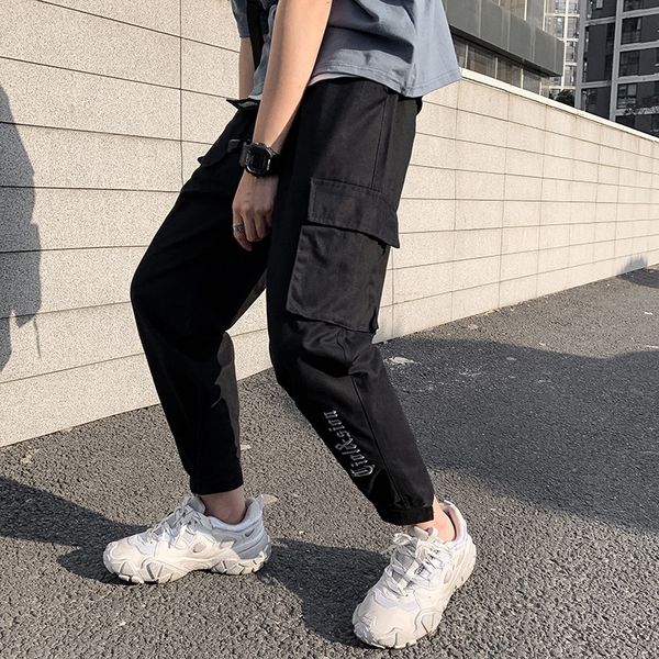 dtroj spring and autumn elastic waist pants tooling casual casual style hook and loop leggings korean trousers men's men's loose s, Blue
dtroj spring and autumn elastic waist pants tooling casual casual style hook and loop leggings korean trousers men's men's loose s, Blue
