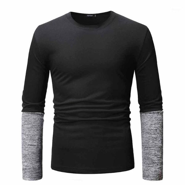 vogue men long fashion sleeve t-shirt cotton tee casual bottoming blouse shirt1, White;black
vogue men long fashion sleeve t-shirt cotton tee casual bottoming blouse shirt1, White;black